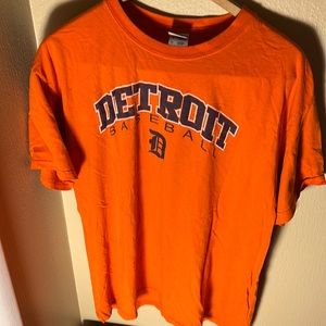 MLB Men’s Detroit Baseball Tee Color Orange Size XL
